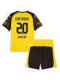 Billige Borussia Dortmund Marcel Sabitzer #20 Hjemmedraktsett Barn 2025-26 Kortermet (+ Korte bukser)